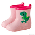 thumbnail image 1 of Fozruso Rain Boots For Girls Toddler Kids Outdoor Garden Play Footwear Comfortable Durable Rubber,Mid Calf Boots Sizes 7.5 Toddler(12-18 Months), 1 of 5
