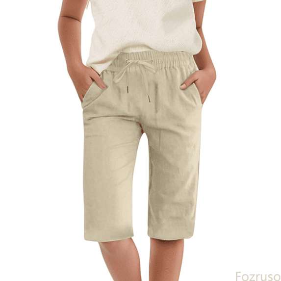 Fozruso School Uniform Pants for Girls Kids Summer Casual Shorts Boys Girls 5 Inch Inseam Comfortable Active Outdoor Soft Breathable Daily Wear Sizes 4-5 Years