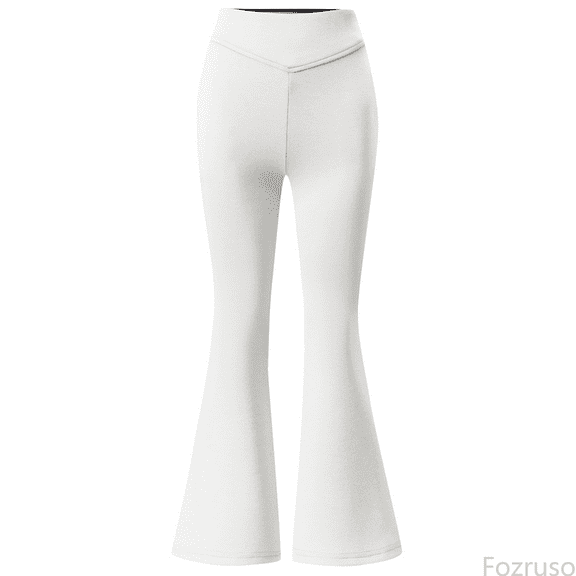 Fozruso Stretch Pants for Girls Girls Dressy Bottom Flare Pants School Uniformss Pants Size 5 14Years School Uniformss Pants For Girls Sizes 5-6 Years