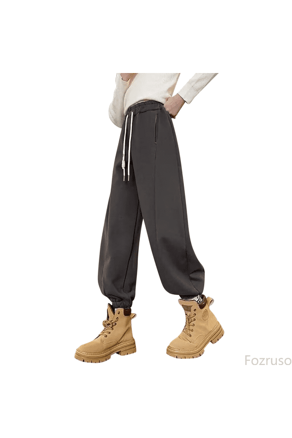 Stretch Pants for Girls "Girls Lined Athletic Pants Spring Fall Kids Joggers Comfortable Sports Trousers" Sizes 120