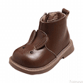 thumbnail image 1 of Fozruso Stylish High Top Girls Boots Featuring Adorable Rabbit Design And Versatile Fashion For Toddlers Soft Durable,Side Zippe Boots Sizes 11.5 Little Kid(5-5.5 Years), 1 of 6
