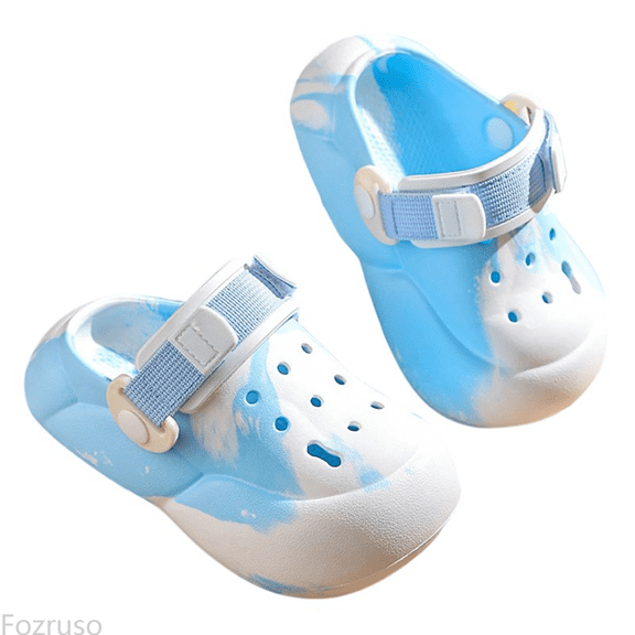 Fozruso Summer Boys And Girls' Shoes For Toddlers Color Changing Pattern Sneakers For Older Kids Thick Soled Beach Shoes Slippers,Girls Warm Winter Slippers Sizes 3 Big Kid(11-11.5 Years)