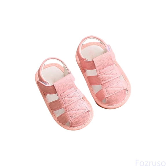 Fozruso Toddler Boy Girl Shoes Breathable Shoes Baby Soft Shoe Covers Shoes For Unisex 0 To 18 Months,Sizes 6 Toddlers 12-18 Months(Pink)