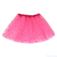 thumbnail image 1 of Fozruso Toddler Dress Sparkling Layered Tutu Skirt For Girls Party Performance Dancewear Sizes 3-8 Years, 1 of 5