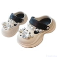 thumbnail image 1 of Fozruso Trendy Summer Casual Footwear For Kids For Everyday Wear Comfortable Closed Toe Design For Active Play,Sizes 1-1.5 Big Kid 15-16 Years(Black), 1 of 4