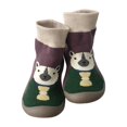 thumbnail image 1 of Fozruso Warm Winter Baby Shoes Cartoon Deer Shape Christmas Baby Shoes Baby Soft Sole Shoes Sizes 9.5 Little Kid(Purple), 1 of 4
