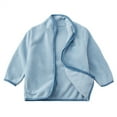 thumbnail image 1 of Fozruso Windproof Jacket Boys 8-10 Years,Girls And Toddlers' Fleece Full Zip Jacket Blue, 1 of 2