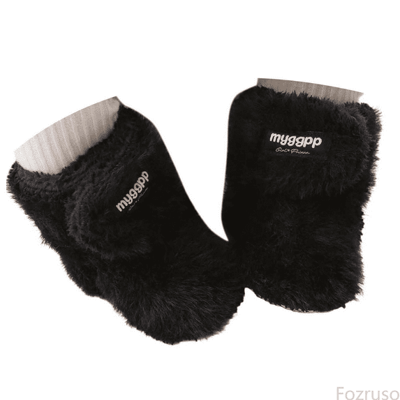 Fozruso Winter Baby Boots Soft Sole First Warm Lined Footwear Cozy Shoes Non Flexible Socks For Girls Boys Booties,Low Heel Boots Sizes 4 Little Kid(11)