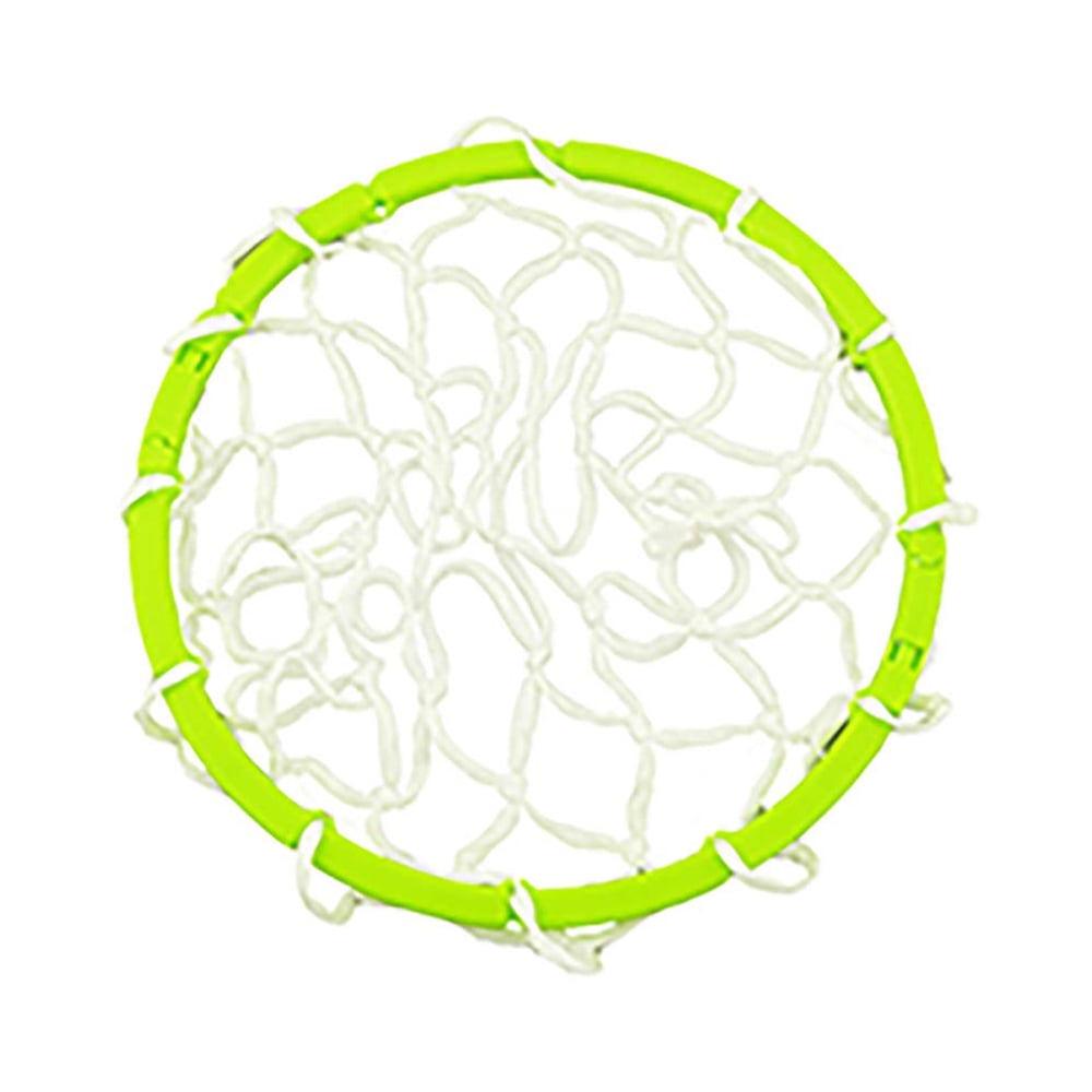 Fp Fisher Price I Can Play Basketball - Replacement Net & Ring Assembly (Lime Green)