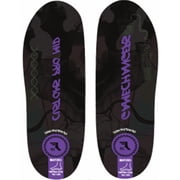 FP Footprint Gamechangers Elite Pro Mid Skateboard Insoles Black Camo / Purple - Size 7 / 7.5
