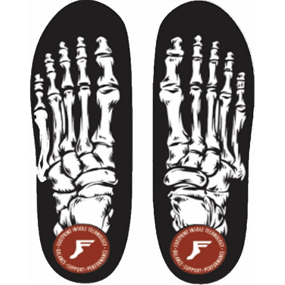 Fp Kingfoam Fluid X Orthotics Skeleton Blk 13/13.5