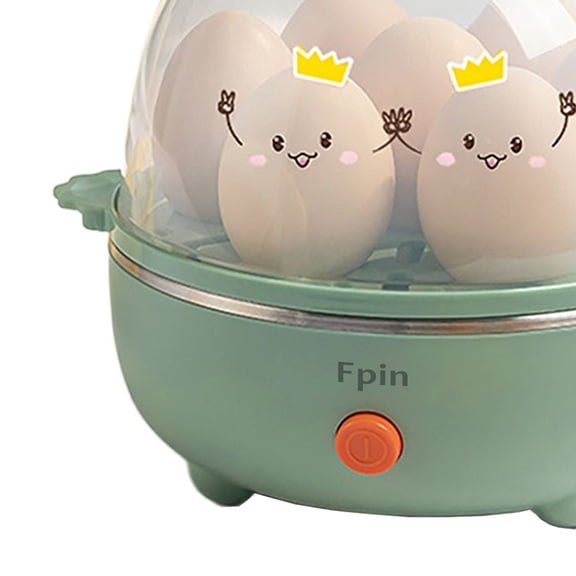 Fpin Electric egg cookers, 3-in-1 Electric Egg Cooker for Hard Boiled Eggs, Poacher, Omelet Maker & Vegetable Steamer