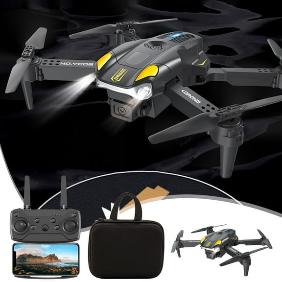 Fpv Drone With 1080P Camera, Remote Control, Altitude Hold, Headless Mode And Speed Adjustment For Outdoor Fun And Aerial Photography, 11.8X11.8X2.95In Unfolded, 0.757Lb