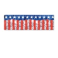 thumbnail image 1 of Fr Met Stars & Stripes Fringe Banner 14" X 4' - 12 Pack (1 Per Package), 1 of 2