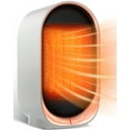 thumbnail image 1 of FrSara Electric Heater, Small Portable Heaters for Indoor Use, Mini Space Heater for Office Patio Garage Home Use, Desk Ceramic Heaters with Overheat & Tip-Over Protection, 1 of 7