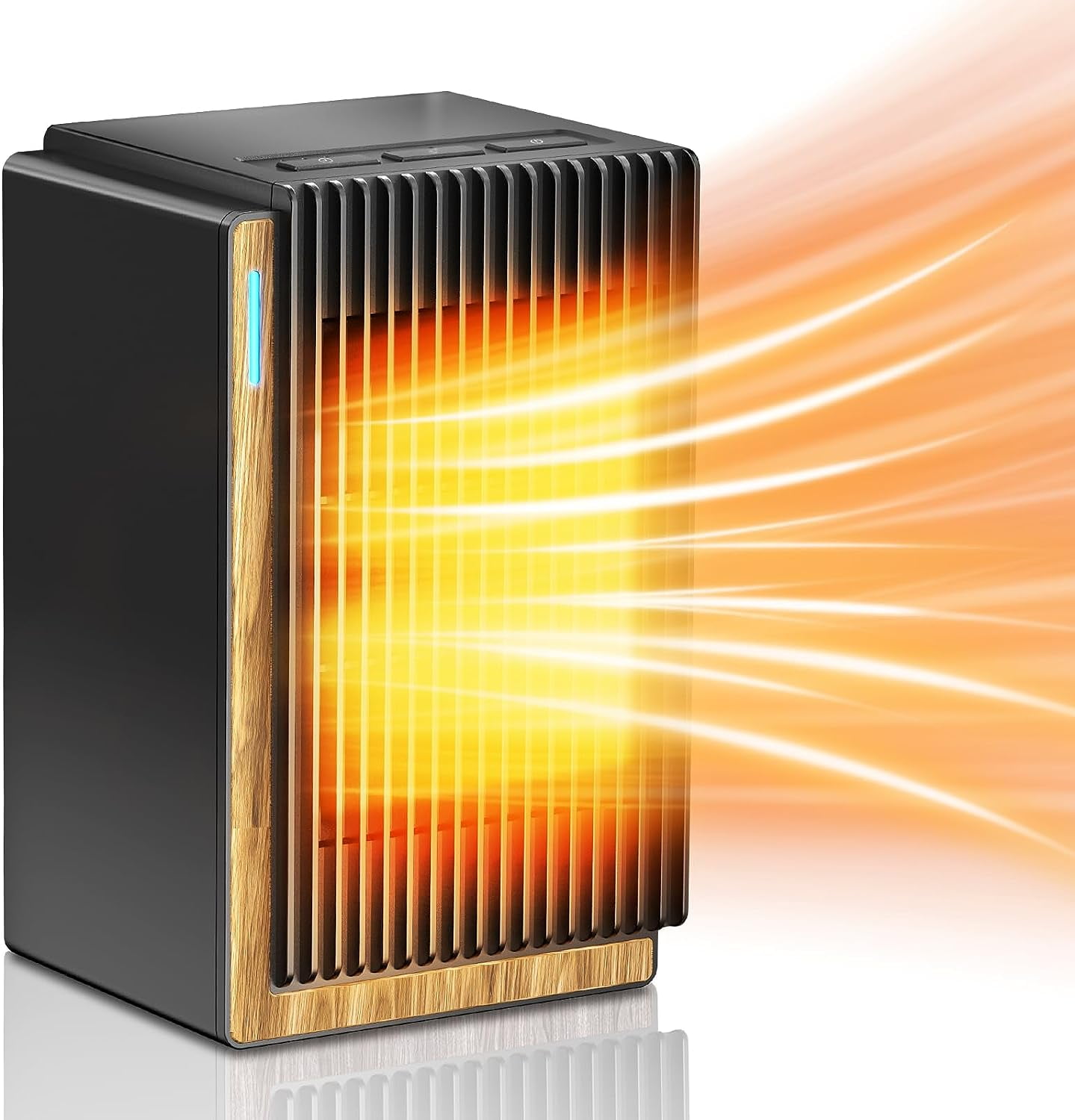 FrSara Space Heater, Portable Desk Space Heater Electric Heater for