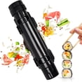 thumbnail image 1 of FrZslpka Sushi Maker【Upgraded】Sushi Bazooka, Sushi Making Kit Mold for Rice, Vegetables, and Meat, Food Grade Plastic Sushi Roller Rice Mold - Effortlessly Create Sushi Rolls - Perfect for Beginners, 1 of 6