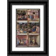 thumbnail image 1 of Fra Angelico 2x Matted 18x24 Black Ornate Framed Art Print 'Paintings for the Armadio degli Argenti', 1 of 2