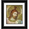 thumbnail image 1 of Fra Angelico 2x Matted 20x24 Black Ornate Framed Art Print 'Christ the Judge (detali)', 1 of 2
