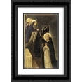 thumbnail image 1 of Fra Angelico 2x Matted 20x24 Black Ornate Framed Art Print 'The Virgin Consigns the Habit to St. Dominic', 1 of 2