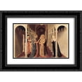 thumbnail image 1 of Fra Angelico 2x Matted 24x18 Black Ornate Framed Art Print 'The Presentation of Christ in the Temple', 1 of 2