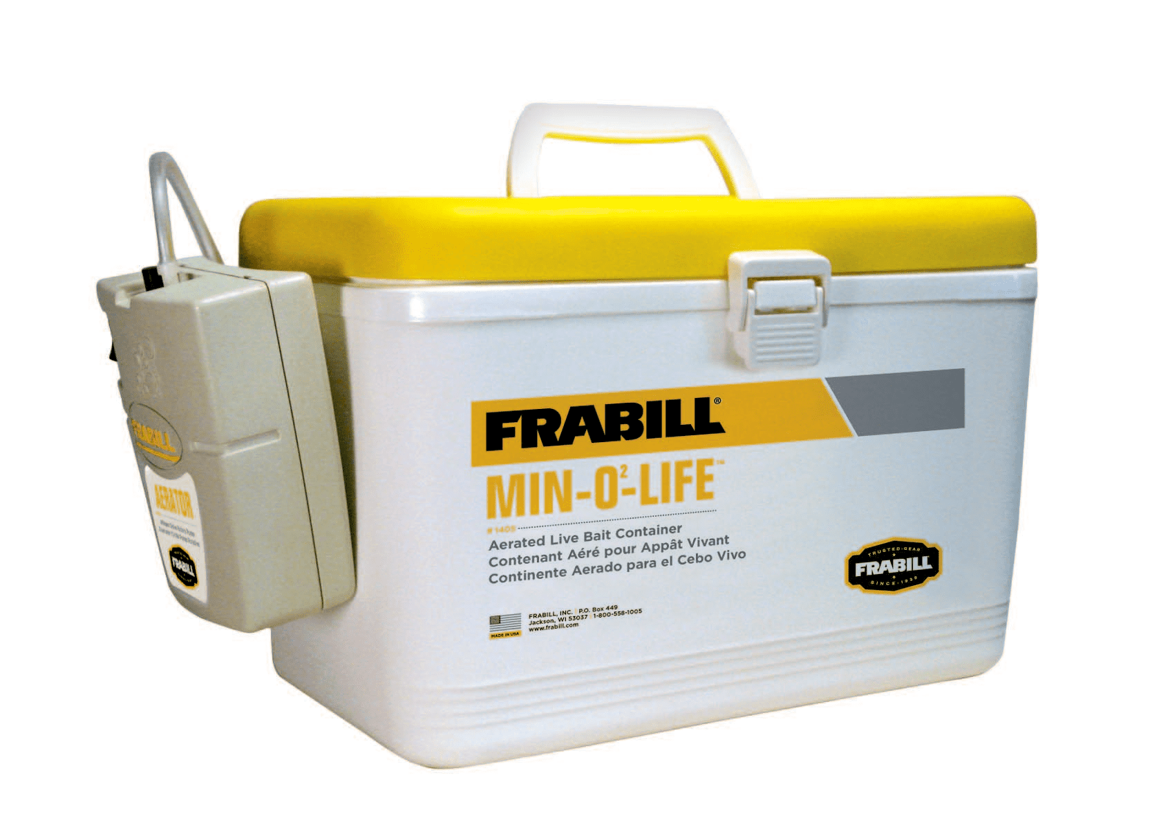 Frabill Bait Box w/Aerator - 8 Quart [14042]