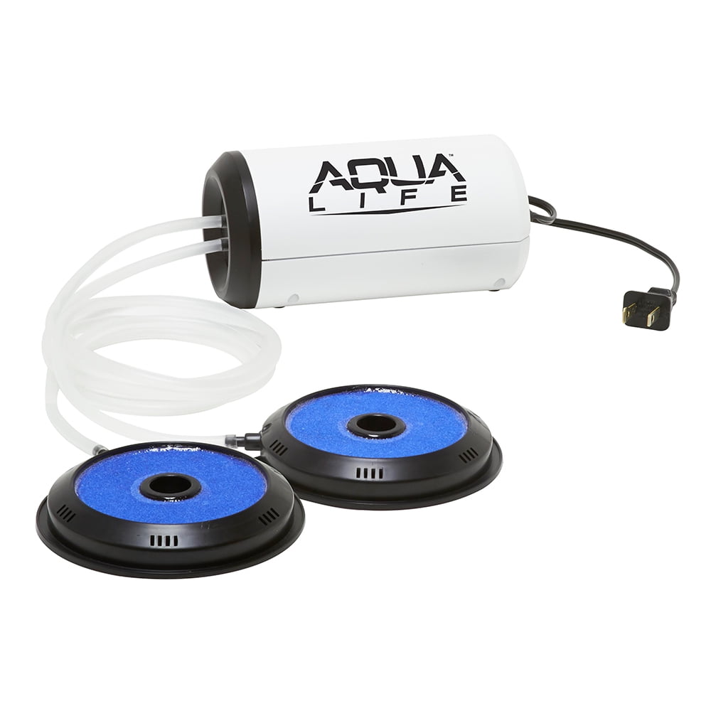Frabill Dual Output 110V High Capacity Aerator, 100 gal