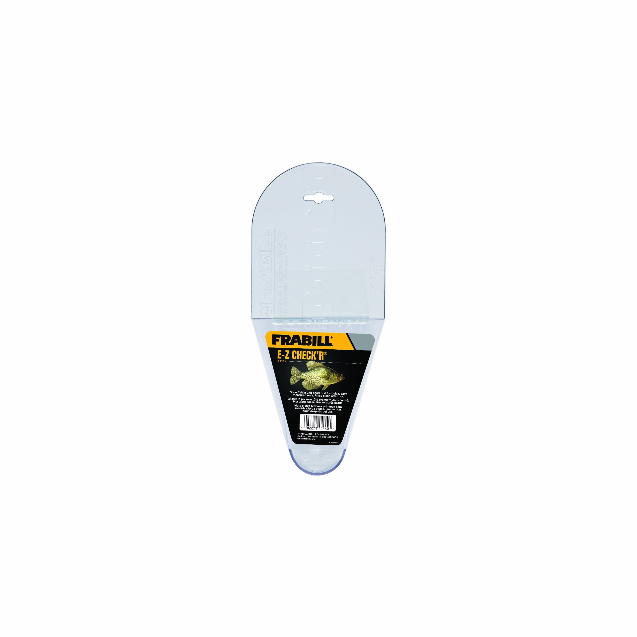 Frabill EZ Crappie Check'R Fish Measurer NEW
