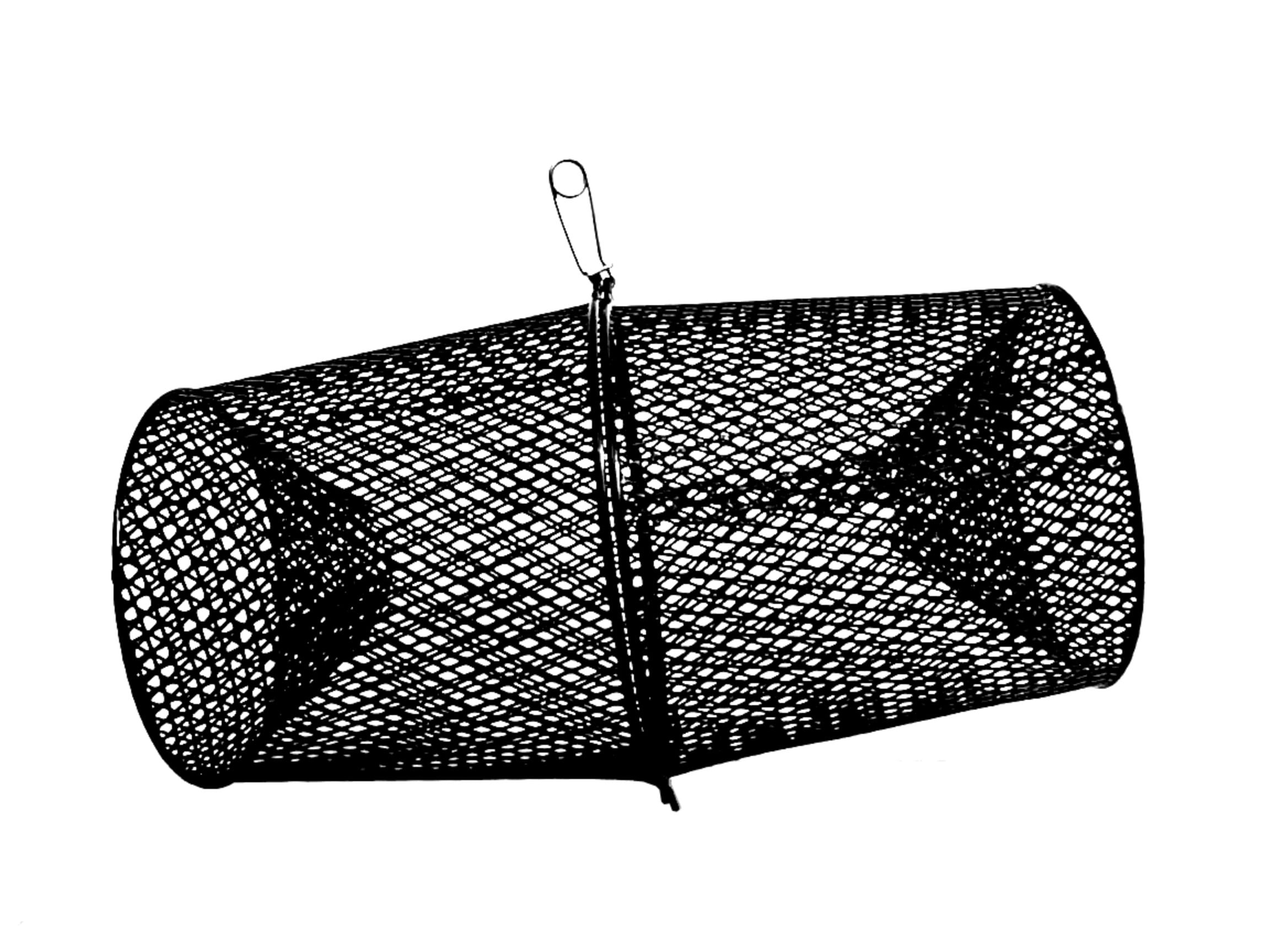 Green 6Holes Magic Fishing Bait Trap Cast Nets Cage Shrimp Crawdad Minnow  Basket 
