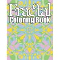 thumbnail image 1 of Fractal Coloring Book : A Sacred Geometry, Geometric and Mandala Color Therapy Book (Paperback), 1 of 1
