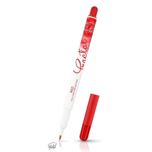 Fractal Colors Calligra Food Brush Pen 1.3 Grams Red