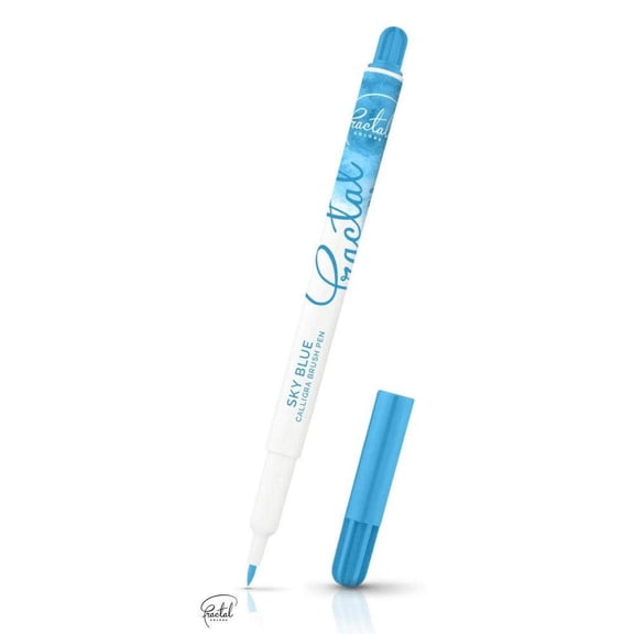 Fractal Colors Calligra Food Brush Pen 1.3 Grams Sky Blue