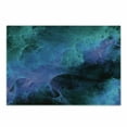 thumbnail image 1 of Fractal Cutting Board, Surreal Color Tone Effects Featured Blurred Dark Fantasy Cyberspace Plasma Theme, Decorative Tempered Glass Cutting and Serving Board, Small Size, Blue, by Ambesonne, 1 of 1