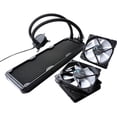 thumbnail image 1 of Fractal Design Celsius S36 - 360 mm Radiator - Silent Liquid CPU Cooler - PWM - Intelligent Controls - 3x Fractal Design Dynamic X2 PWM GP-12 120Mm Silent Fans Included - 1/4" Fitting - Black, 1 of 4