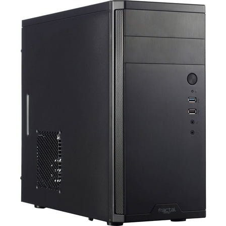 Fractal Design Core 1100 Black Micro ATX Mini Tower Computer Case