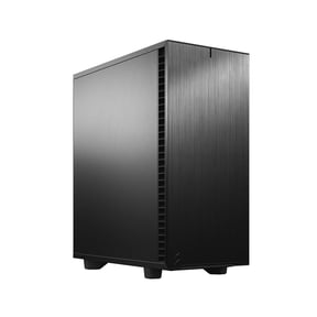 Fractal Design Define 7 Compact Computer Case - Mid-tower - Black - Brushed Aluminum - 4 x Bay - 0 - ATX, Micro ATX, Mini ITX Motherboard Supported - 7 x Fan(s) Supported - 2 x Internal 2.5" Bay - ...