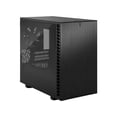 thumbnail image 1 of Fractal Design Define 7 Nano Black Brushed Aluminum/Steel Silent Mini ITX Light Tinted Tempered Glass Window Nano Tower Computer Case, 1 of 20