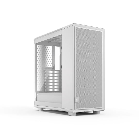 Fractal Design FDCEPO1A03 PC Case White with Clear Tempered Glass ATX