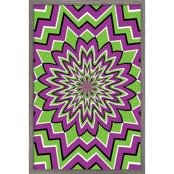 Fractal Design - Eye Bender Wall Poster, 22.375" x 34", Framed