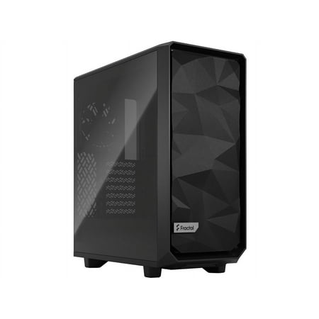 Fractal Design FD-C-MES2C-03 Meshify 2 Compact Black Light Tempered Glass Tint ATX Mid Tower Computer Case (Black)