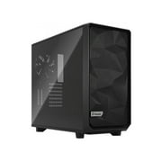 Fractal Design Meshify 2 Computer Case - Tower - Black - Steel, Tempered Glass - 8 x Bay - 0 - EATX, ATX, Micro ATX, Mini ITX Motherboard Supported - 9 x Fans Supported - 0 x External 5.25 Bay -...
