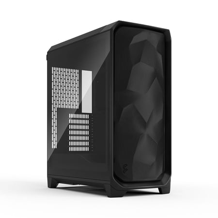 Fractal Design Meshify 3 ATX mATX Mid Tower PC Case - Black Chassis with Light Tinted TG Side Panel