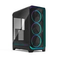 thumbnail image 1 of Fractal Design Meshify 3 Ambience Pro Black RGB Light Tint Tempered Glass E-ATX Mid Tower Computer Case, 1 of 9