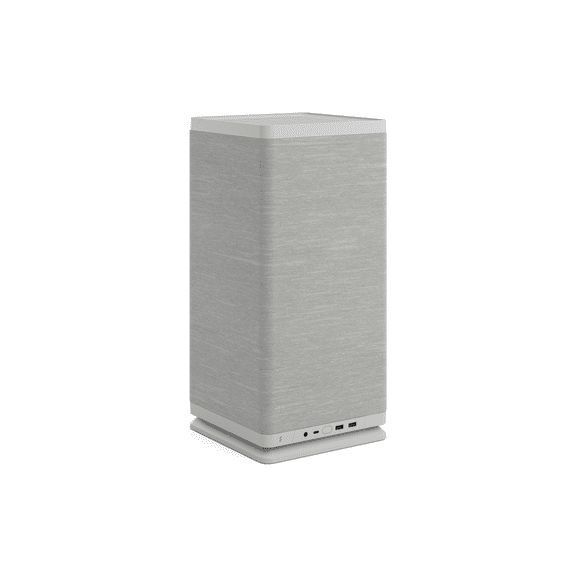 Fractal Design Mood Mini-ITX Small Form Factor Computer Case, Light Gray