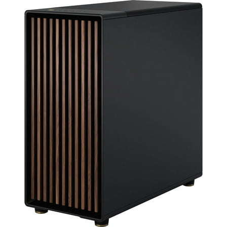 Fractal Design North XL Charcoal Black Chassis with Walnut Front and Dark Tempered Glass Side Panel EATX Full Tower Computer Case