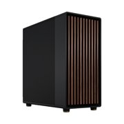 Fractal Design North XL Charcoal Black Chassis with Walnut Front and Mesh Side Panel EATX Full Tower Computer Case