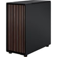 thumbnail image 1 of Fractal Design North XL Charcoal Black Chassis with Walnut Front and Mesh Side Panel EATX Full Tower Computer Case, 1 of 10
