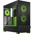 thumbnail image 1 of Fractal Design Pop Air RGB Black Green Core TG ATX High-Airflow Clear Tempered Glass Window Mid Tower Computer Case, 1 of 8