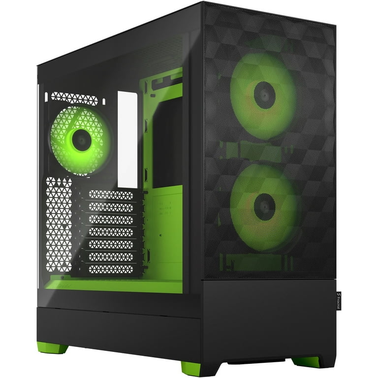 Fractal Design Pop Air RGB Black Green Core TG ATX High-Airflow