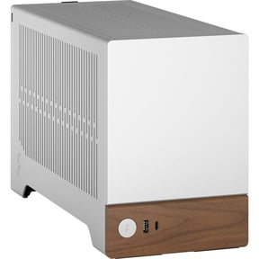 Fractal Design Terra Silver Mini-ITX Small Form Factor PC Case with PCIe 4.0 Riser